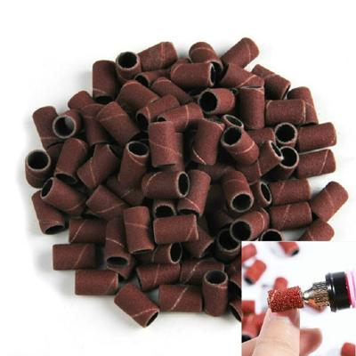 100 PCS Nail Art elektrische Grinder accessoires schuurpapier ring zand doek ring slijpen ring grootte: 120 #
