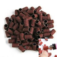 100 PCS Nail Art elektrische Grinder accessoires schuurpapier ring zand doek ring slijpen ring grootte: 120 #