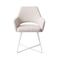 Yanai Eetkamerstoel - Cross White