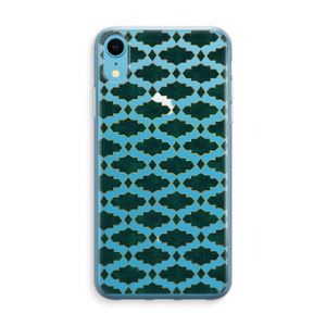 Moroccan tiles: iPhone XR Transparant Hoesje