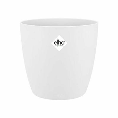 Bloempot Elho Wit Plastic Cirkelvormig