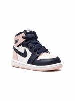 Jordan Kids baskets Air Jordan 1 Retro 'Bubblegum' - Blanc - thumbnail