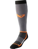 Bauer Warmth Tall Skate Sock S25 M (37 - 42) Zwart / Oranje
