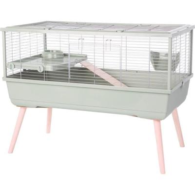 Verhoogde knaagdierenkooi - Zolux - Néolife - Voor cavia's - 99 x 54 x 79 cm - Groen