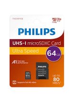 Philips FM64MP45B/00 flashgeheugen 64 GB MicroSDXC UHS-I Klasse 10 - thumbnail