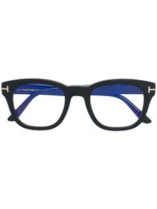 TOM FORD Eyewear square acetate glasses - Noir