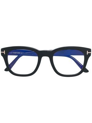 TOM FORD Eyewear square acetate glasses - Noir