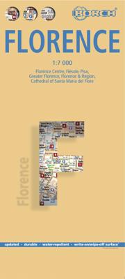 Stadsplattegrond Firenze - Florence | Borch Stadsplattegrond Firenze - Florence | Borch