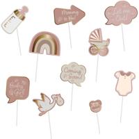 Photobooth Set Blooming Baby Girl (10st)