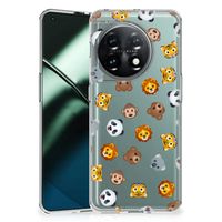 TPU bumper voor OnePlus 11 Dieren Emojis