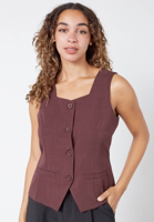 Sisters Point Gilet Gema-Ve1 | Deep Bordeaux
