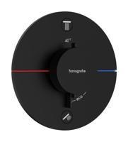 Hansgrohe ShowerSelect Comfort S thermostaat inbouw voor 2 functies met geïntergreerde zekerheidscombinatie volgens EN1717, mat zwart
