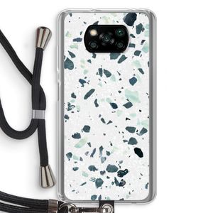 Terrazzo N°2: Xiaomi Poco X3 NFC Transparant Hoesje met koord