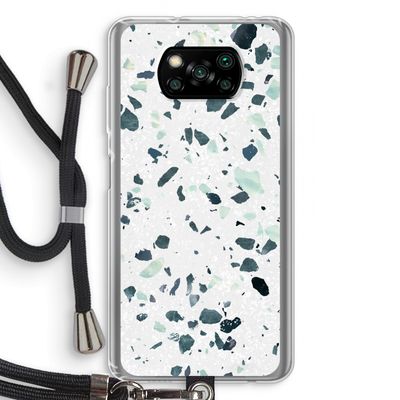 Terrazzo N°2: Xiaomi Poco X3 NFC Transparant Hoesje met koord