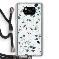 Terrazzo N°2: Xiaomi Poco X3 NFC Transparant Hoesje met koord