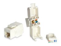 Equip 769216 kabeladapter/verloopstukje RJ-45 LSA Wit