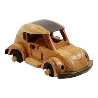 Houten Volkswagen Kever (14 x 8 cm) - thumbnail