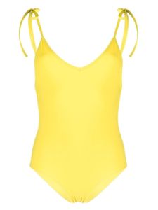 ISABEL MARANT maillot de bain Swan à fines bretelles - Jaune