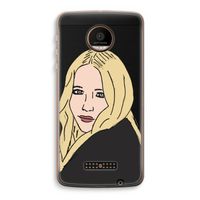 Mary Kate: Motorola Moto Z Force Transparant Hoesje