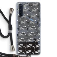 Makis: Oppo A91 Transparant Hoesje met koord
