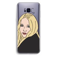 Mary Kate: Samsung Galaxy S8 Plus Transparant Hoesje