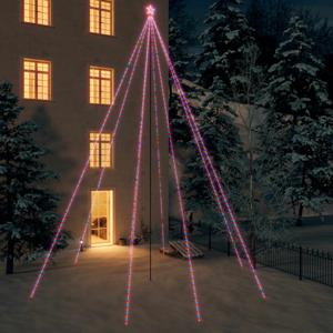 VidaXL Kerstboomverlichting 1300 LED's binnen/buiten 8 m meerkleurig