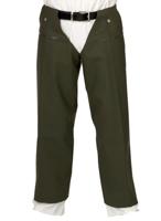 Beenpijpen polyesterpvc groen per paar