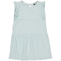 LEVV Little Meisjes jurk - Elida - Blauw mist - thumbnail