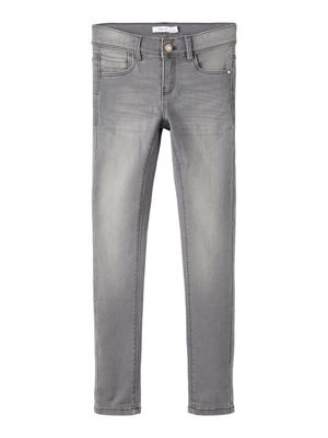 Name it winter jeans broek meisjes - grijs - skinny fit - NkfPolly