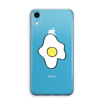 Spiegelei: iPhone XR Transparant Hoesje
