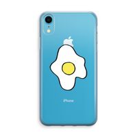 Spiegelei: iPhone XR Transparant Hoesje
