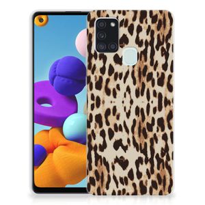 Samsung Galaxy A21s TPU Hoesje Leopard