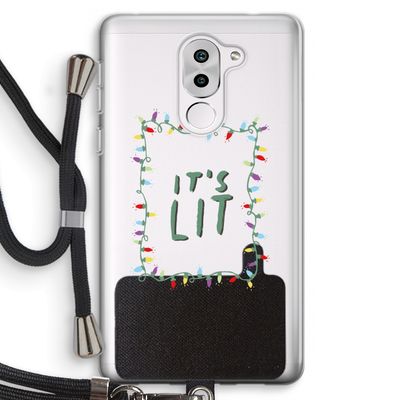 It's Lit: Honor 6X Transparant Hoesje met koord