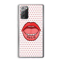 Yolo Denise: Samsung Galaxy Note 20 / Note 20 5G Transparant Hoesje
