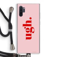 Ugh: Samsung Galaxy Note 10 Plus Transparant Hoesje met koord