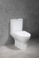 Bruckner Dario randloos staand toilet 38.5x63x80cm wit - thumbnail