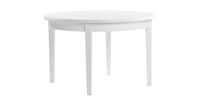 Rowico Koster Ronde Eettafel 120 - 168 Cm - Wit - Uitschuifbaar - thumbnail