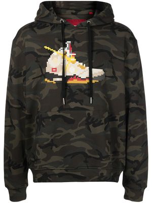 Mostly Heard Rarely Seen 8-Bit hoodie à imprimé graphique - Vert