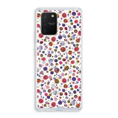 Planets Space: Samsung Galaxy S10 Lite Transparant Hoesje