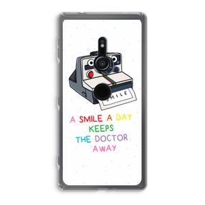 Smile: Sony Xperia XZ2 Transparant Hoesje