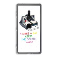 Smile: Sony Xperia XZ2 Transparant Hoesje