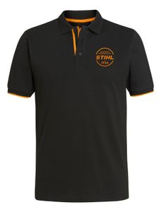 Stihl Poloshirt L LOGO-CIRCLE Zwart - 4209001356