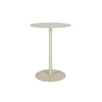 Zuiver Snow Bistrotafel Rond 57 cm Metaal Beige