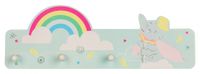 Disney wandkapstok Dombo regenboog junior 36,5 cm hout - thumbnail