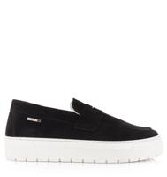 Antony Morato Antony Morato - Rudder moccasins black Zwart Leer Loafers Heren - thumbnail