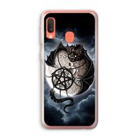 Volle maan: Samsung Galaxy A20e Transparant Hoesje