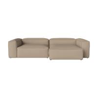Bolia Cosima 3-zits bank 300 cm chaise longue rechts Vilme dark beige