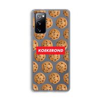 Koekerond: Samsung Galaxy S20 FE / S20 FE 5G Transparant Hoesje