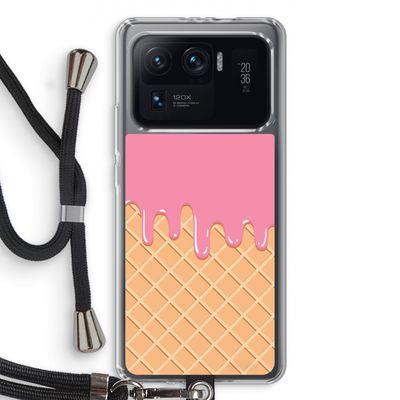 Ice cream: Xiaomi Mi 11 Ultra Transparant Hoesje met koord