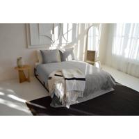 Zydante Home® - Bedsprei Incl. 2 Hoezen - 220x240 cm + 2 * 60x70 cm kussenslopen - Zilver - thumbnail
